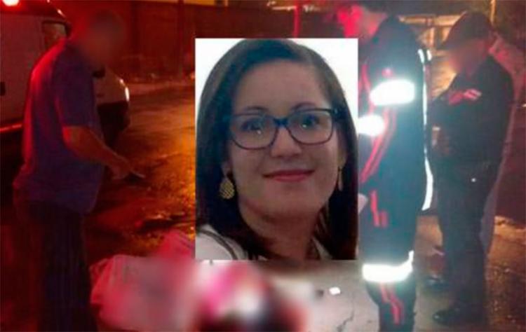 Rosimeire ainda saiu andando atrás do companheiro Rosimeire ainda saiu andando atrás do companheiro