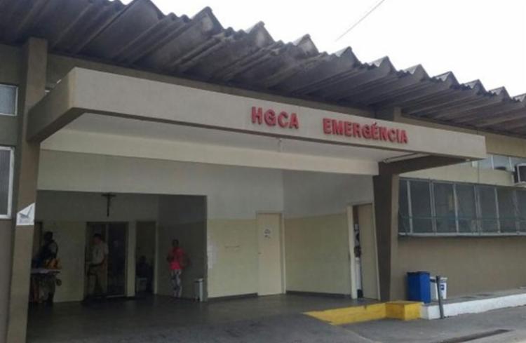 Jeferson e Larissa estão internados no Hospital Geral Clériston Andrade (Foto: Reprodução | Site Acorda Cidade)