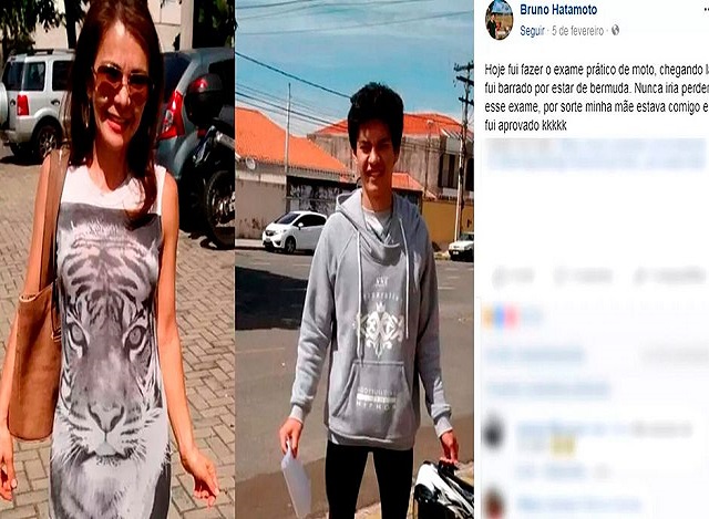 Bruno compartilhou sua história e conquistou a internet (Reprodução/Facebook) Bruno compartilhou sua história e conquistou a internet (Reprodução/Facebook)