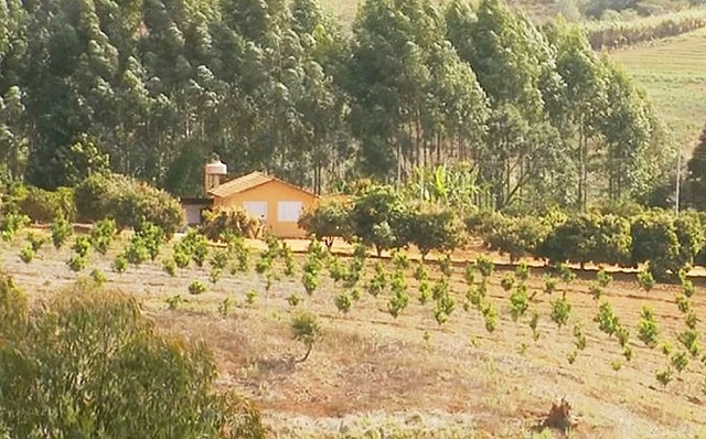 Fazenda onde membros de seita ficavam em Minduri (MG) foi um dos alvos de operação da PF nesta terça (Foto: Reprodução/EPTV) Fazenda onde membros de seita ficavam em Minduri (MG) foi um dos alvos de operação da PF nesta terça (Foto: Reprodução/EPTV)