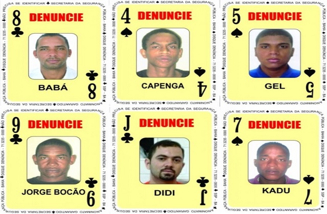 Bandidos mais procurados do Estado estão na primeira atualização da ferramenta de 2018 (Foto: Divulgação) Bandidos mais procurados do Estado estão na primeira atualização da ferramenta de 2018 (Foto: Divulgação)