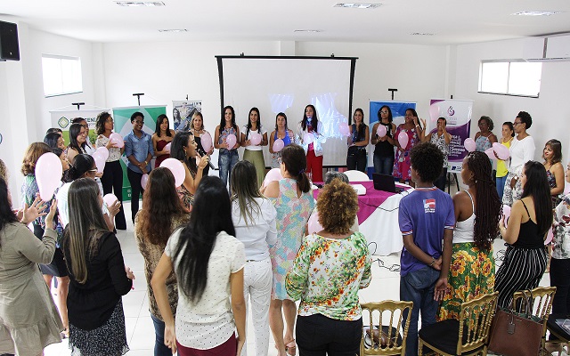 Durante toda a manhã as empreendedoras discutiram as conquistas e os desafios da mulher no empreendedorismo