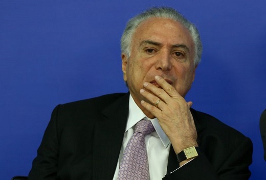 Michel Temer avalia fazer um pronunciamento em rede nacional para se defender das suspeitas de ter recebido propina (Foto: Reprodução)