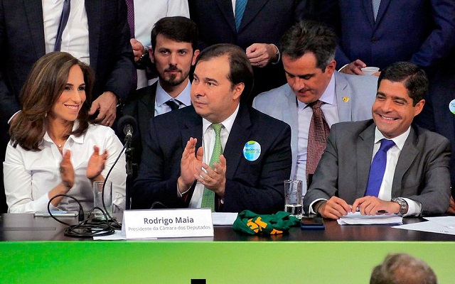 O nome de Maia foi lançado como pré-candidato ao Palácio do Planalto nesta quinta-feira (Foto: Divulgação)