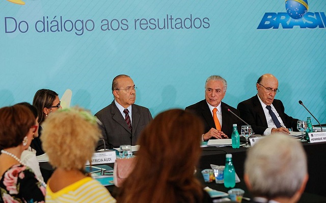 Na reunião, tanto Temer quanto alguns de seus ministros fizeram um balanço dos 22 meses de governo (Foto: Reprodução)