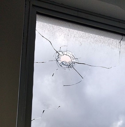 Tiro foi disparado na última segunda-feira (26) (Foto: Divulgação/Alba)