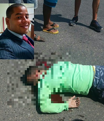 Luan não resistiu aos ferimentos e morreu no local Luan não resistiu aos ferimentos e morreu no local