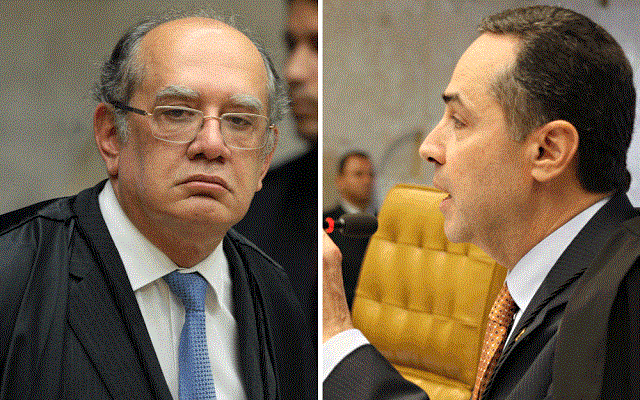 A sessão foi suspensa por Cármen Lúcia, e os ministros deixaram o plenário (Foto: Reprodução)