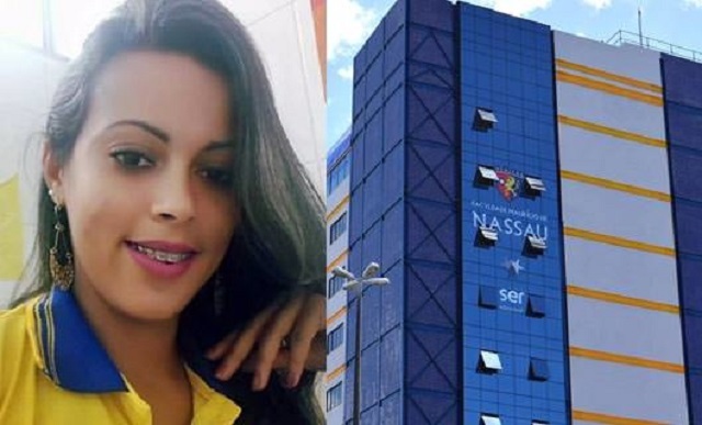 Samu diz que Tarciane Aragão, de 28 anos, sofreu uma parada cardíaca (Foto: Reprodução)