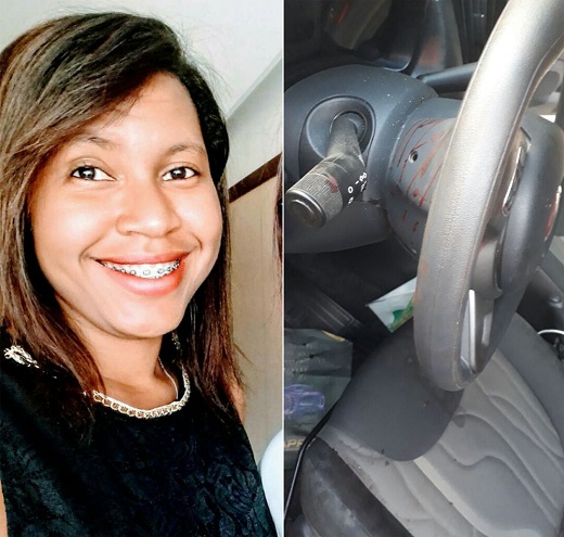 Lohanne Lima foi esfaqueada em assalto (Foto: Reprodução)