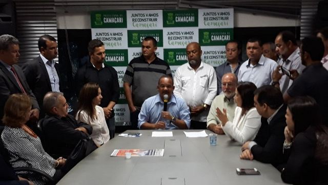 Momento do Anúncio da Reforma (Foto: Reprodução | ASCOM PMC)