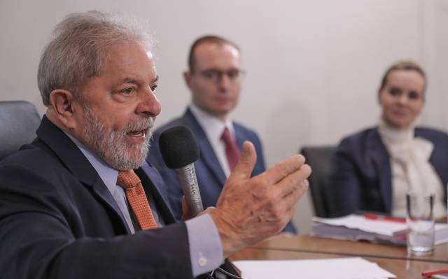 A equipe de advogados responsável por sua defesa tenta, diariamente, encontrar mecanismos que viabilizem colocá-lo novamente em liberdade (Foto: Ricardo Stuckert | Instituto Lula)
