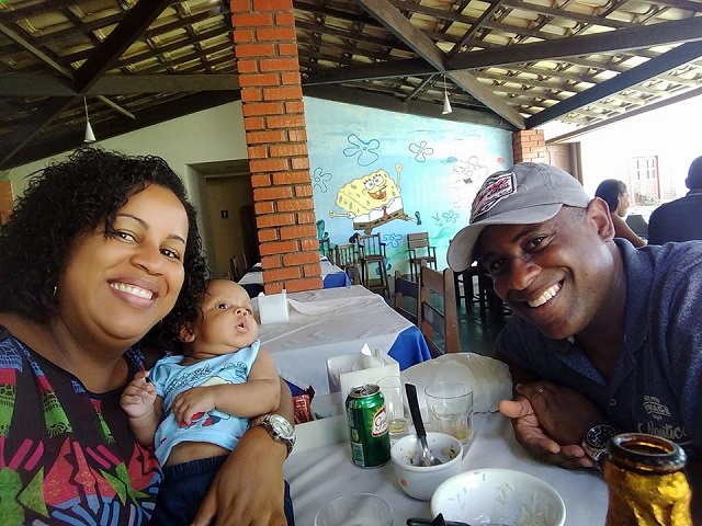 Ana Carolina, Caio e Leandro em foto recente (Foto: Divulgação | Facebook)
