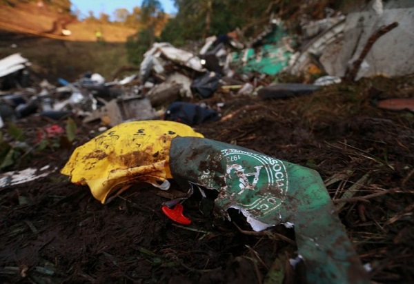 Avião da LaMia, que caiu dia 28 de novembro de 2016 levando a delegação da Chapecoense e deixando 71 mortos (Foto: Reprodução)