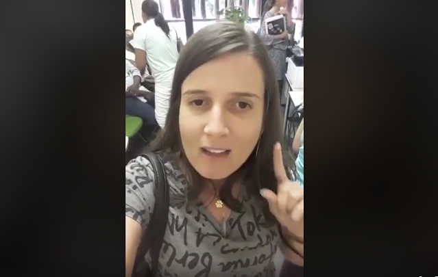 Em vídeo, Natália denuncia descaso da atual gestão com os animais em situação de rua do município e com a saúde pública da população (Foto: Print | Vídeo)