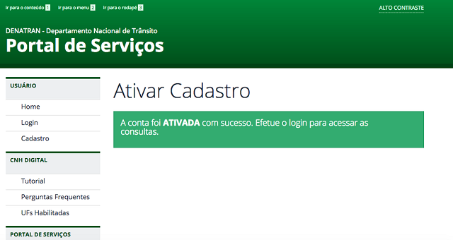 Clique no link enviado para seu e-mail para ativar a CNH Digital (Foto: Reprodução | Anna Kellen)