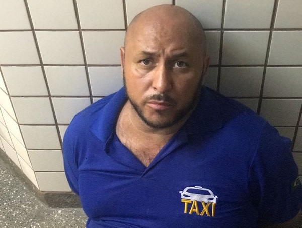 Taxista foi preso durante confronto com a polícia (Foto: Divulgação | SSP) Taxista foi preso durante confronto com a polícia (Foto: Divulgação | SSP)