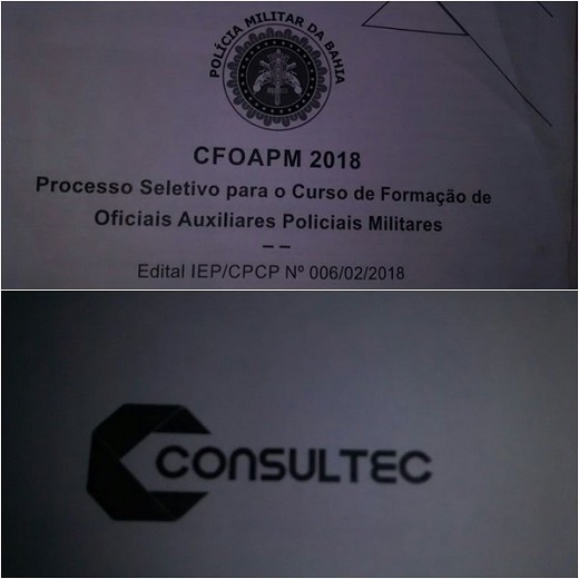 Consultec, empresa responsável pela aplicação das provas do concurso (Foto: Reprodução)