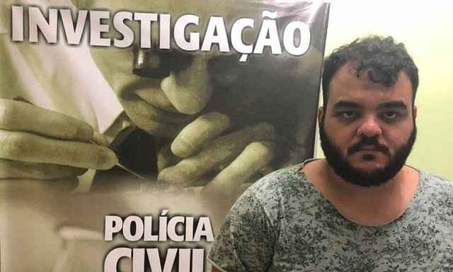 Guilherme Silva Fraga, de 27 anos, usava os aparelhos para manter contatos com os comparsas (Foto: Polícia Civil | Divulgação)