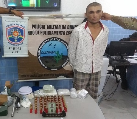Maciel Leles de Lima Silva, 22 anos, estava escondido em Petrolina (Foto: Divulgação)