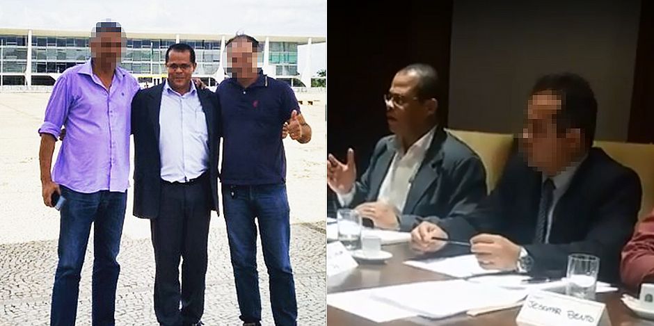 Carmerino em Brasília e em reunião com outros empresários (Foto: Reprodução/Leitor CORREIO) Carmerino em Brasília e em reunião com outros empresários (Foto: Reprodução/Leitor CORREIO)
