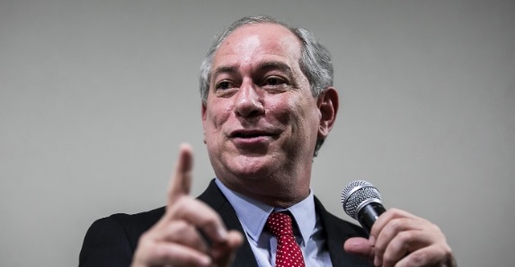 Ciro Gomes (PDT), pré-candidato à Presidência, durante evento realizado em São Paulo (Foto: Reprodução)