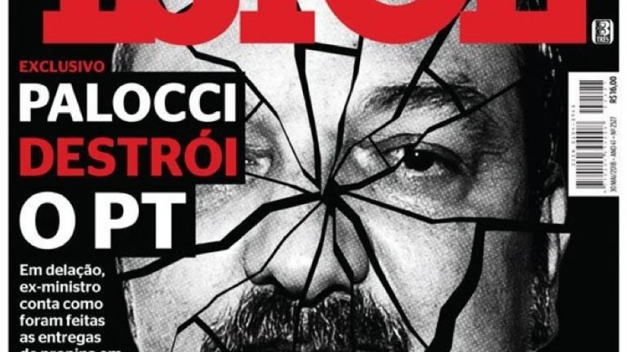 Segundo o periódico, Palocci deu detalhes da trilha do dinheiro pago como propina aos petistas. Segundo o periódico, Palocci deu detalhes da trilha do dinheiro pago como propina aos petistas.