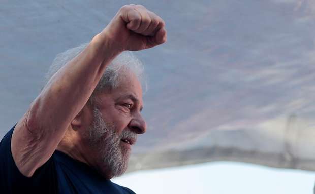 Ex-presidente Lula em São Bernardo do Campo 07/04/2018 REUTERS/Leonardo Benassatto Foto: Reuters