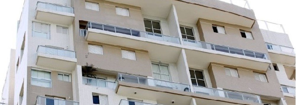Prédio do apartamento que supostamente pertencia ao ex-presidente Lula Prédio do apartamento que supostamente pertencia ao ex-presidente Lula
