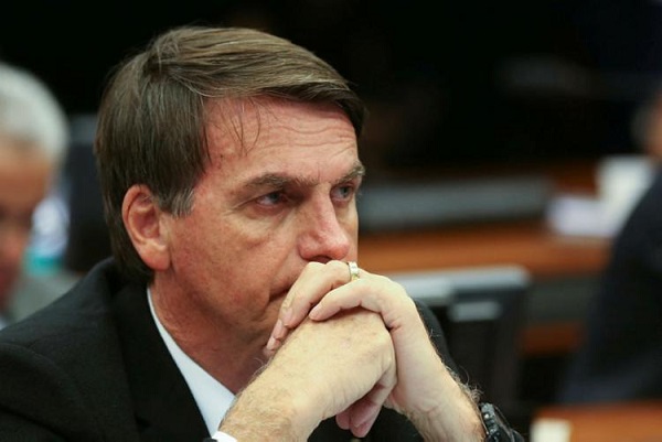 Pré-candidato do PSL à Presidência da República nas eleições 2018, Jair Bolsonaro (Foto: Reprodução)