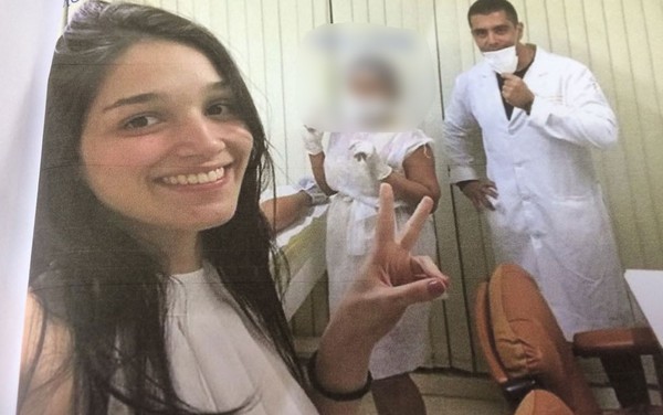 Renata (esq), namorada de Denis Furtado (dir), está presa (Foto: Divulgação )