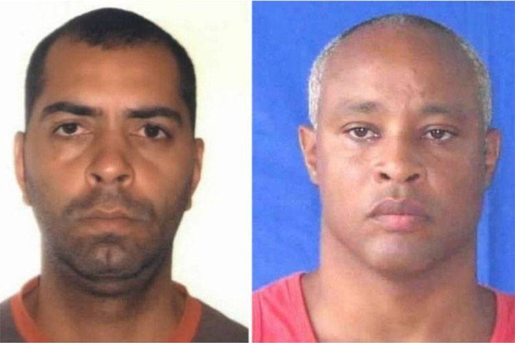 Alan de Morais Nogueira e Luis Cláudio Ferreira Barbosa foram presos nesta terça (Polícia Civil/Divulgação) Alan de Morais Nogueira e Luis Cláudio Ferreira Barbosa foram presos nesta terça (Polícia Civil/Divulgação)