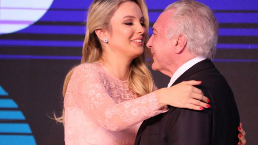 Temer é investigado em seis inquéritos. Na foto ele e a esposa, Marcela Temer Temer é investigado em seis inquéritos. Na foto ele e a esposa, Marcela Temer