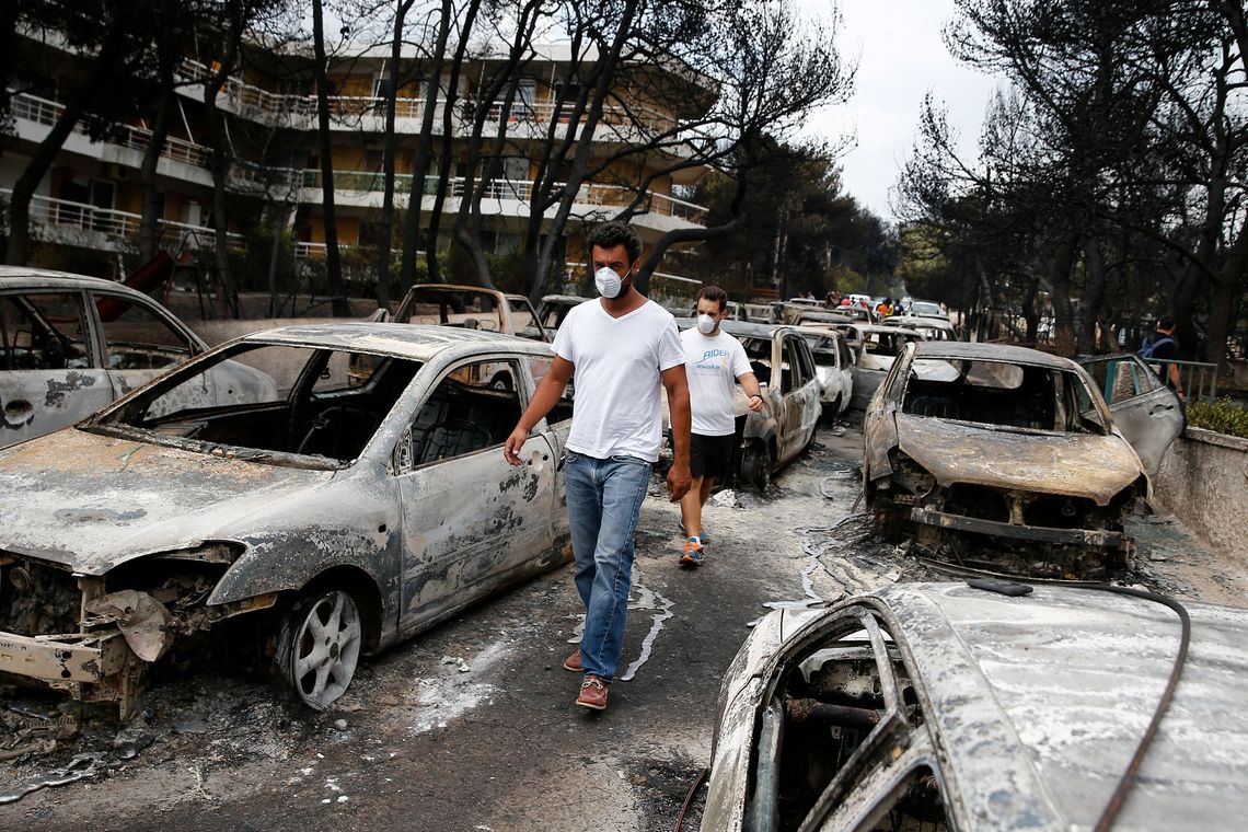 A destruição foi sem precedentes A destruição foi sem precedentes