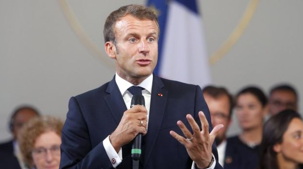 O presidente francês, Emmanuel Macron, classificou o desmatamento na Amazônia como 'crise internacional' (Foto: EPA)