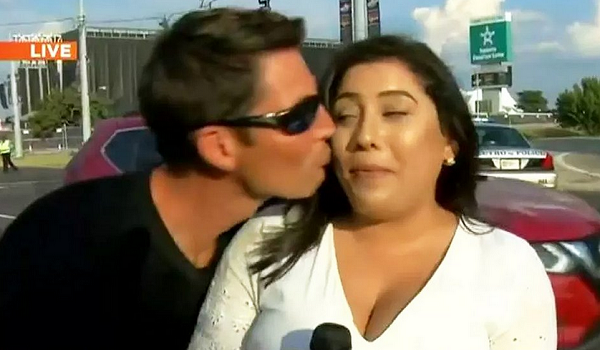 Repórter de TV Sara Rivet (Foto: Reprodução)