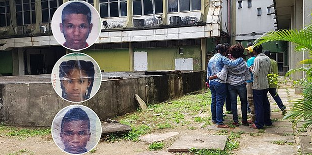 Familiares das vítimas no Instituto Médico Legal Nina Rodrigues (Foto: Tailane Muniz | CORREIO)