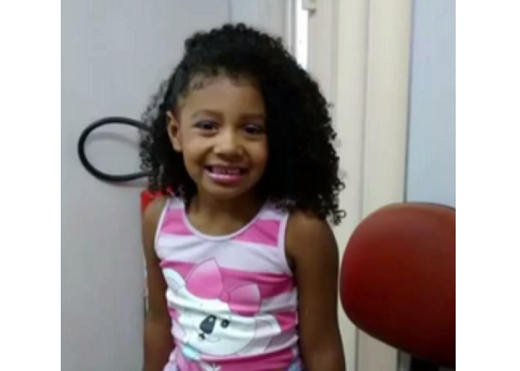 Ágatha Félix, de 8 anos (Foto: Reprodução)