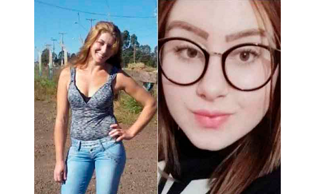 Juliana Marasca e sua filha, Keila Kremer, de 15 anos (Foto: Reprodução)