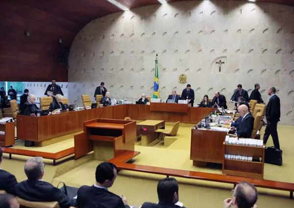 Sessão foi suspensa antes do término, mas a tese já havia obtido maioria (Foto: Carlos Moura | SCO | STF)