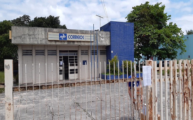 Agência dos Correios de Camaçari na Av Francisco Drumond - Foto: Camaçari Fatos e Fotos