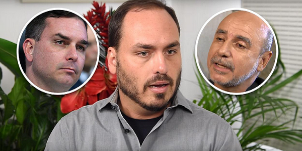 Investigações foram abertas após a divulgação, em julho, de que Carlos teria contratado sete parentes da ex-mulher de Jair Bolsonaro e sua madrasta, Ana Cristina Valle (Foto: Reprodução)