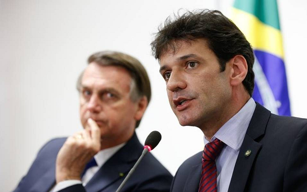 Presidente Jair Bolsonaro (PSL) e ministro do Turismo, Marcelo Álvaro Antônio (Foto: Reprodução)