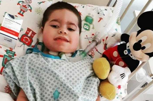 João Miguel lutava contra uma atrofia muscular espinhal (AME) (Foto: Reprodução | Redes sociais)