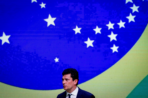 No último dia 14, o ministro da Justiça e Segurança Pública, Sergio Moro participou de reunião expandida da diretoria da Fiesp, Ciesp, presidentes de sindicatos e lideranças empresariais de diversos setores (Foto: Aloisio Mauricio | Fotoarena | Folhapress)