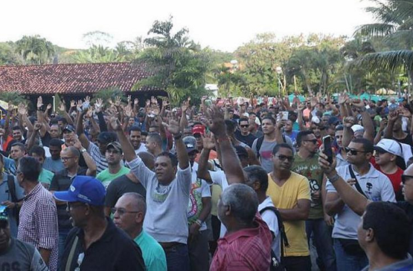Associação anunciou paralisação, mas comando da PM negou greve (Foto: Reprodução)