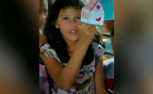 Raíssa Eloá tinha 9 anos (Foto: Reprodução)