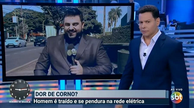Reportagem do jornal