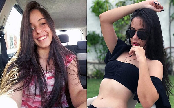 Estudante e modelo Vitória Nascimento, 18 anos (Foto: Reprodução)