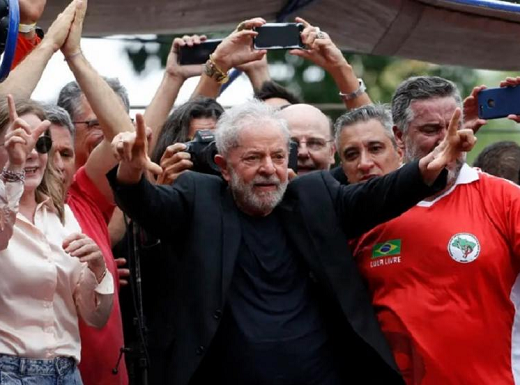 Ex-presidente participa do Festival Lula Livre (Foto: Reprodução)